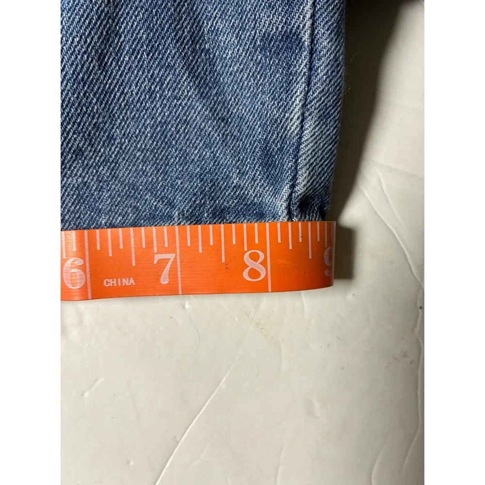 Levi's 560 Comfort Fit Relaxed Tapered Blue Jeans Men's 46x34